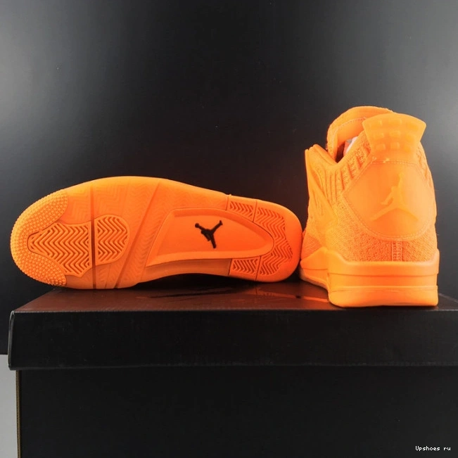 4 JORDAN “TOTAL ORANGE” FLYKNIT AIR AQ3559-800 0817